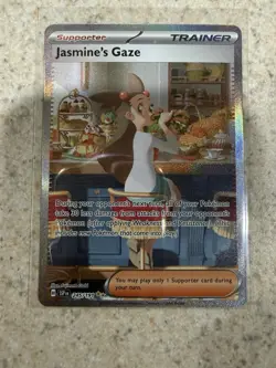 Pokemon TCG Jasmine's Gaze Sir Surging Sparks 245/191 Near Mint Condition - Image 1
