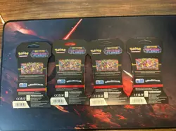 LOT OF 4 - Pokemon TCG Phantasmal Flames Sleeved Booster Packs - NEW, SEALED - Image 2