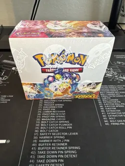 Pokemon TCG Surging Sparks Display Booster Box (36 Packs) - Image 1