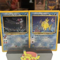 Pokemon TCG Neo Era – Shining Magikarp & Shining Gyarados(German, Holo, Vintage) - Image 1