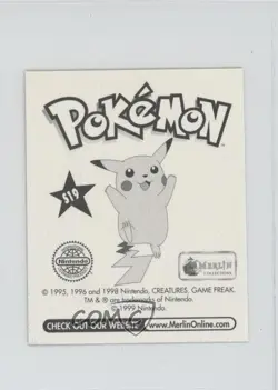 Scyther Merlin Pokemon Album Stickers Silver Prism #S19 1999 - Image 2