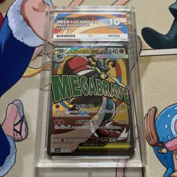 Pokemon TCG Mega Lucario ex 228/193 ACE 10 MEGA Dream ex Japanese GEM MINT - Image 1