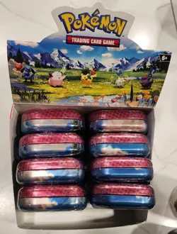 Lot Of 8 Pokemon TCG Ascended Heroes Mini Tin Display (16 Packs) - Image 2