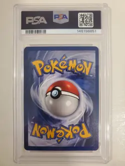 Pokemon Fossil 1st Edition Gengar Holo #5 PSA 7 NM 1999 - Image 2