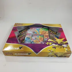 Pokemon Alakazam V Box – Factory Sealed – Pokemon TCG - Image 1
