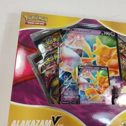 Pokemon Alakazam V Box – Factory Sealed – Pokemon TCG - Image 3