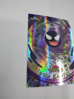 MINT 2000 TOPPS CHROME POKEMON T.V. SPECTRA #92 GASTLY Gengar Evolution - Image 4