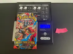 22.44g VERY HEAVY MEGA EVOLUTION Pokemon Sealed Booster Pack New SIR/HRU - Image 1
