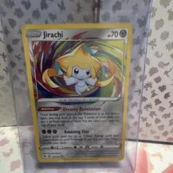 Pokemon Jirachi 119/185 Vivid Voltage Amazing Rare Holo 70 HP Basic Psychic - Image 1
