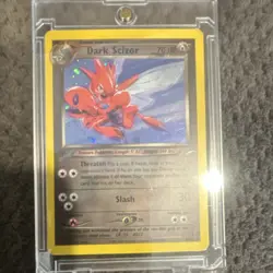 Pokemon Dark Scizor Neo Destiny Holo Rare 9/105 70 HP 1st Edition 2002 English - Image 2