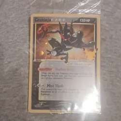 Pokemon Greninja Star SWSH144 Promo Holo SWSH Sword & Shield 130HP Mist Slash - Image 1
