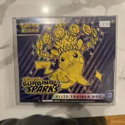 Pokemon TCG Scarlet & Violet Surging Sparks Elite Trainer Box ETB Sealed Pikachu - Image 1