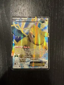 Dragonite EX - 108/111 - Pokemon Furious Fists XY Full Art Ultra Rare DAMAGED - Image 1