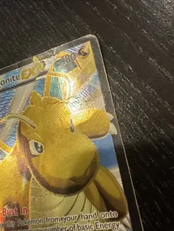 Dragonite EX - 108/111 - Pokemon Furious Fists XY Full Art Ultra Rare DAMAGED - Image 5