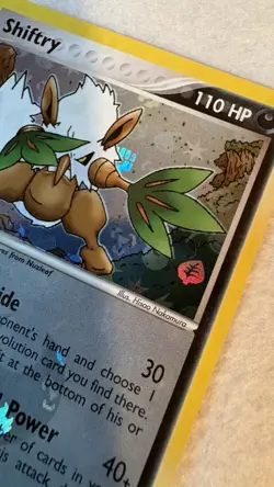 2004 Pokemon EX Hidden Legends Reverse Holo #14/101 Shiftry Holo - Image 3