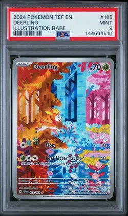 Pokemon - Deerling - 165/162 Sv Temporal Forces MINT PSA 9 - Image 1
