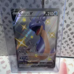 Pokemon Lapras V SV110/SV122 Shining Fates Shiny Vault Holo 210 HP English - Image 1