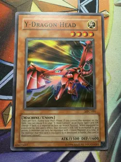 Yugioh! Y-Dragon Head Super Rare - MFC-005 Unlimited - Englisch - Image 1