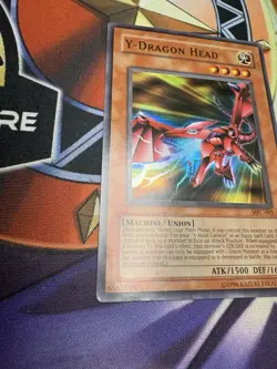 Yugioh! Y-Dragon Head Super Rare - MFC-005 Unlimited - Englisch - Image 5