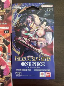 ONE PIECE Heroines EB-03 Sleeved Booster Pack Lot of 5 English Azure Sea's Seven - Image 3