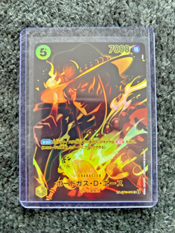ONE PIECE Portgas D. Ace SP Alt Art ST13-011 SR Legacy of the Master Japanese - Image 1