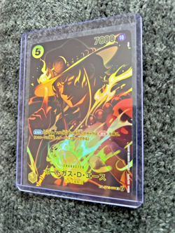 ONE PIECE Portgas D. Ace SP Alt Art ST13-011 SR Legacy of the Master Japanese - Image 2