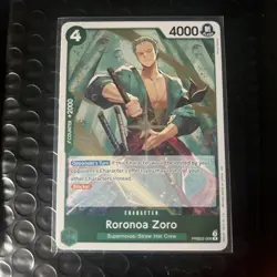 One Piece CCG Roronoa Zoro PRB02-006 Rare - English - - Image 1