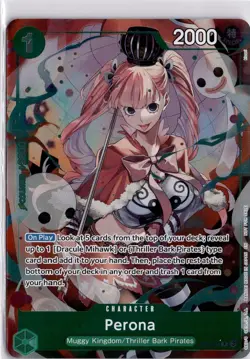 Perona OP09-034 EB03 Alt Art Heroines Dash Pack One Piece TCG English - Image 3