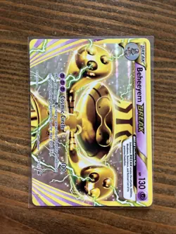 Pokemon TCG Beheeyem Break XY Black Star Promos Holo Card 2016 XY135 - Image 1