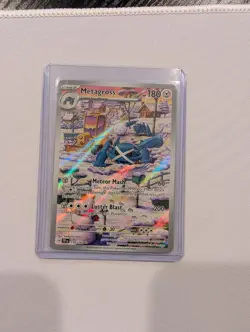 Pokemon TCG Metagross Illustration Rare Card 178/162 SV05: Temporal Forces NM+ - Image 1