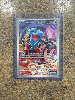 Team Rocket's Wobbuffet 203 Sv: Scarlet & Violet Promo Cards Holo - Image 1