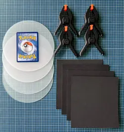 Repair Kit PLUS - TCG Dent Tool for Kurts Card Care Spray - Clamp Mat Pokemon #A - Image 1