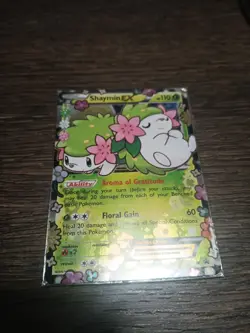 Pokemon TCG Shaymin EX XY148 Holo Black Star Promo Card Factory Sealed Pack - Image 1