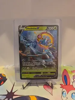 Pokemon 2021 Dhelmise v 9/72 Shining Fates Card NM Condition - Image 1