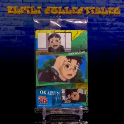 Okarun Official Bandai Wafer Plastic Card Collection Dandadan Sealed - US! - Image 2