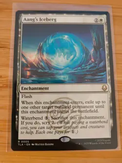 MTG Aang’s Iceberg 0005 Avatar : The Last Airbender M/NM Free UK P&P - Image 1