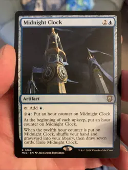 Mtg Midnight Clock (various Sets) NM - Image 1