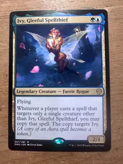 Dominaria United Magic: The Gathering Ivy, Gleeful Spellthief MTG NM - Image 1