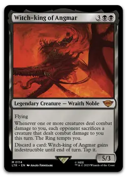 Witch-king of Angmar #114 (NM) Lord of the Rings LTR Magic MTG - Image 1