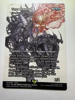 Terra Branford NM Final Fantasy MtG Urza Lord High Artificer FCA 005 5 - Image 1