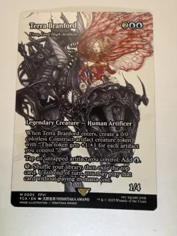 Terra Branford NM Final Fantasy MtG Urza Lord High Artificer FCA 005 5 - Image 3