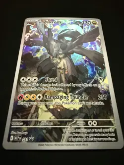 N's Zekrom MEP034 Ascended Heroes ETB Promo Holo Pokemon TCG Card NM - Image 3