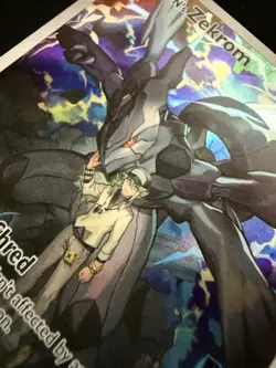 N's Zekrom MEP034 Ascended Heroes ETB Promo Holo Pokemon TCG Card NM - Image 4