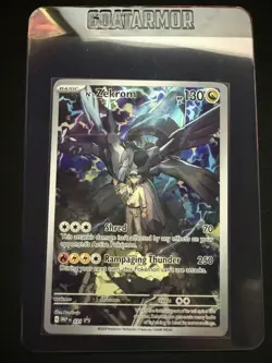 N's Zekrom MEP034 Ascended Heroes ETB Promo Holo Pokemon TCG Card NM - Image 5