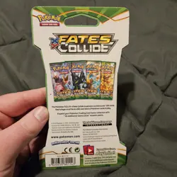 2016 - Pokemon Lugia XY Fates Collide Blister Sleeved Pack - Image 2