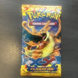 Pokemon TCG - XY Flashfire Booster Pack Charizard Artwork Factory Sealed - Image 1
