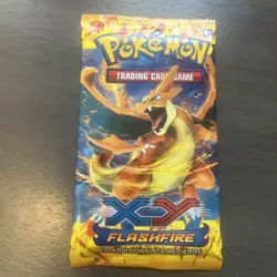 Pokemon TCG - XY Flashfire Booster Pack Charizard Artwork Factory Sealed - Image 2