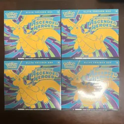 Pokemon Mega Evolution Ascended Heroes Elite Trainer Box 4x Dragonite - Image 1
