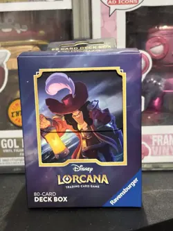 Disney Lorcana TCG: The First Chapter 80 Card Deck Box Captain Hook Ravensburger - Image 1