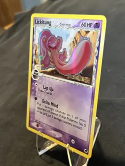 Pokemon TCG Lickitung Delta Species Reverse Holo 19/101 Dragon Frontiers NM - Image 3